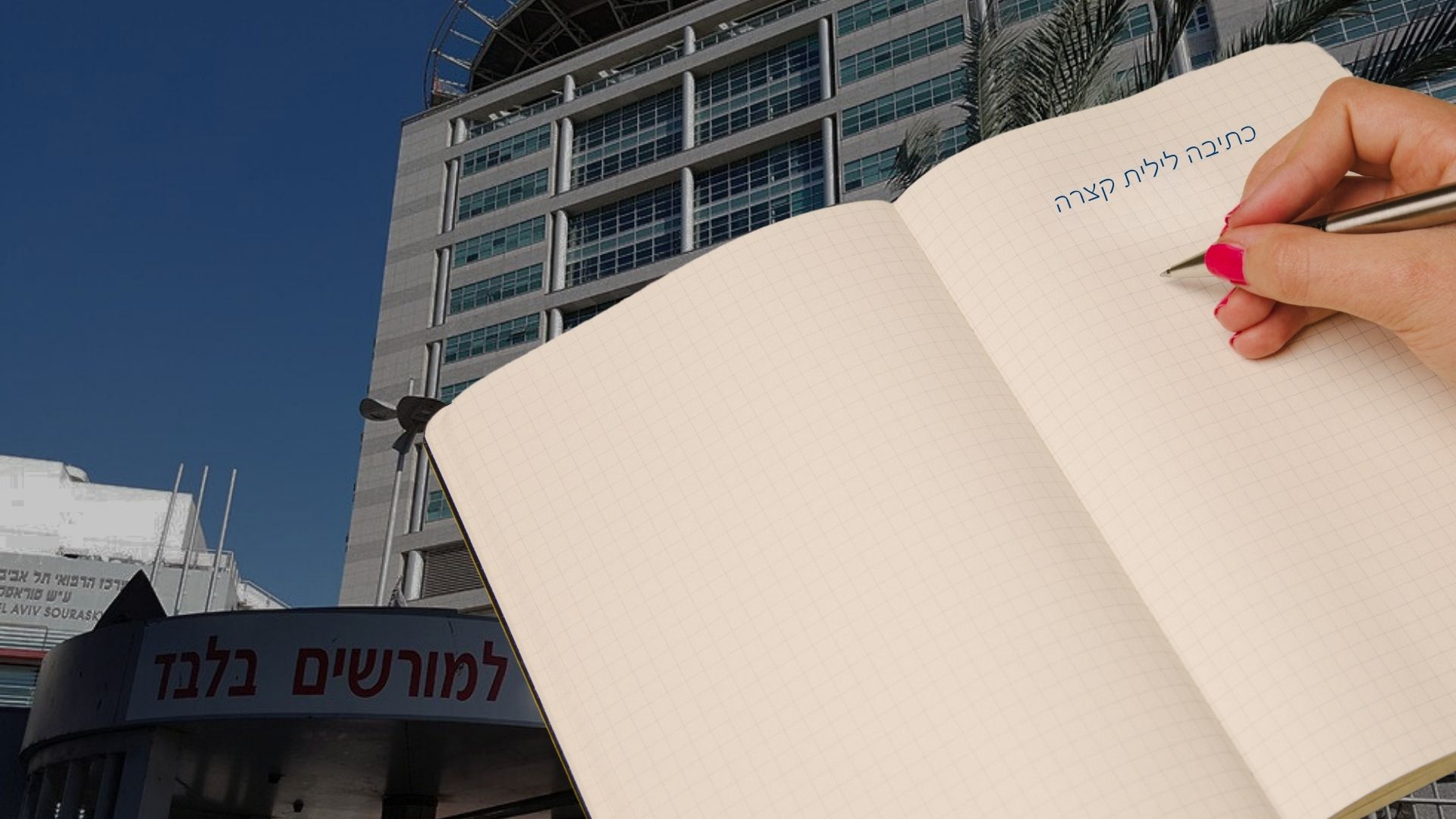 _אני מאושפזת באיכילוב כתיבה לילית קצרה משם - לירון פורת